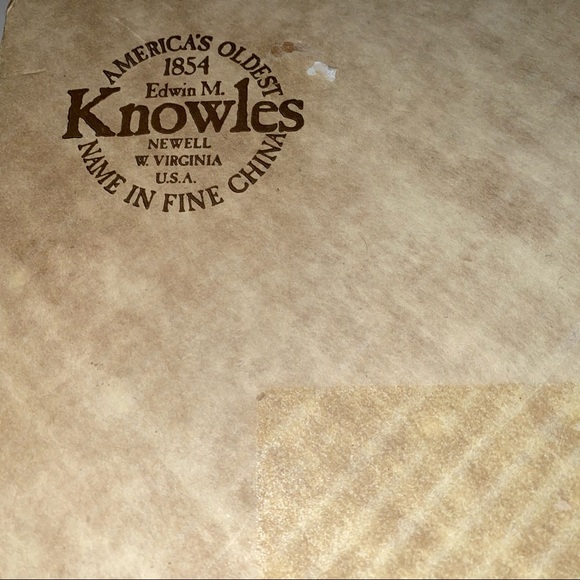 The Edwin M Knowles China Co Santa Norman Rockwell - Picture 3 of 5